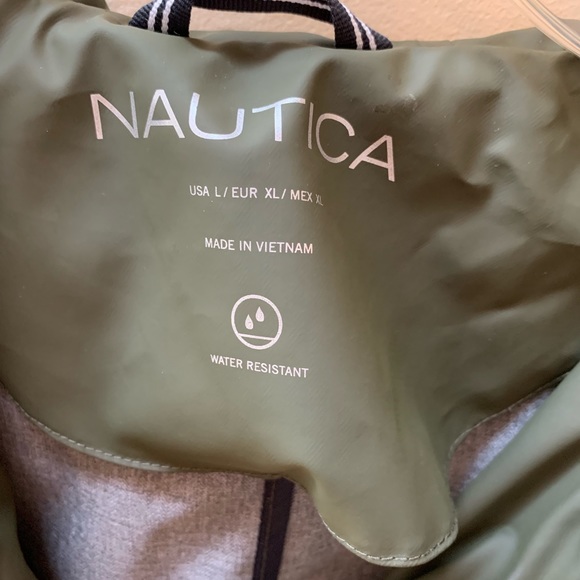 Hunter Green Raincoat by Nautica - Picture 2 of 8